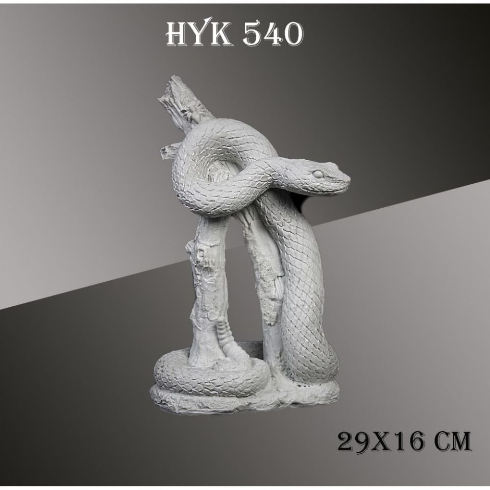 OB 1412 - Dala Sarılan Yılan 29X16CM Polyester