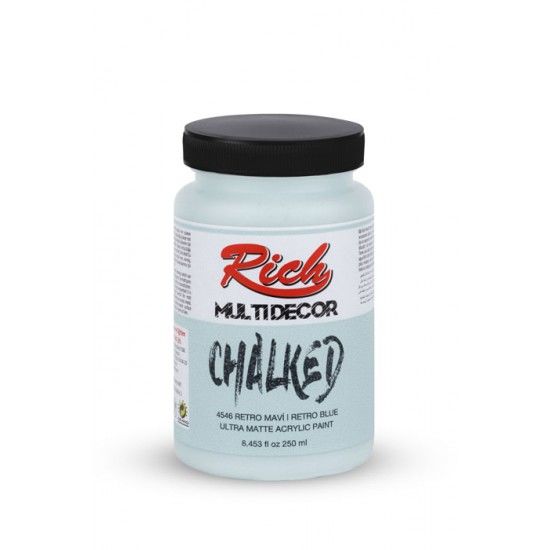 MULTİ DECOR CHALKED 250ML- RETRO MAVİ