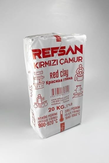 Kırmızı Çamur (Vakumlu) 20 Kg REFSAN