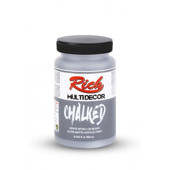 MULTİ DECOR CHALKED 250ML- İS SİYAH