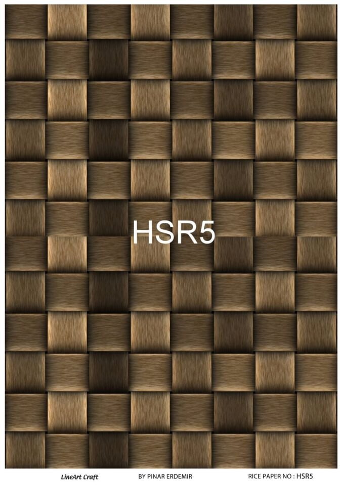 LİNEART PİRİNÇ DEKOPAJ HSR5