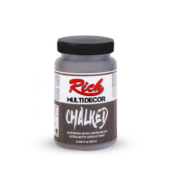 MULTİ DECOR CHALKED 250ML- RETRO SİYAH