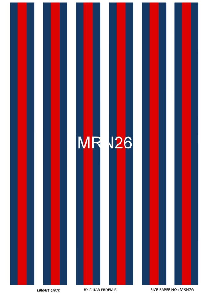 LİNEART PİRİNÇ DEKOPAJ MRN26