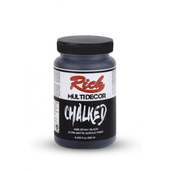 MULTİ DECOR CHALKED 250ML- SİYAH