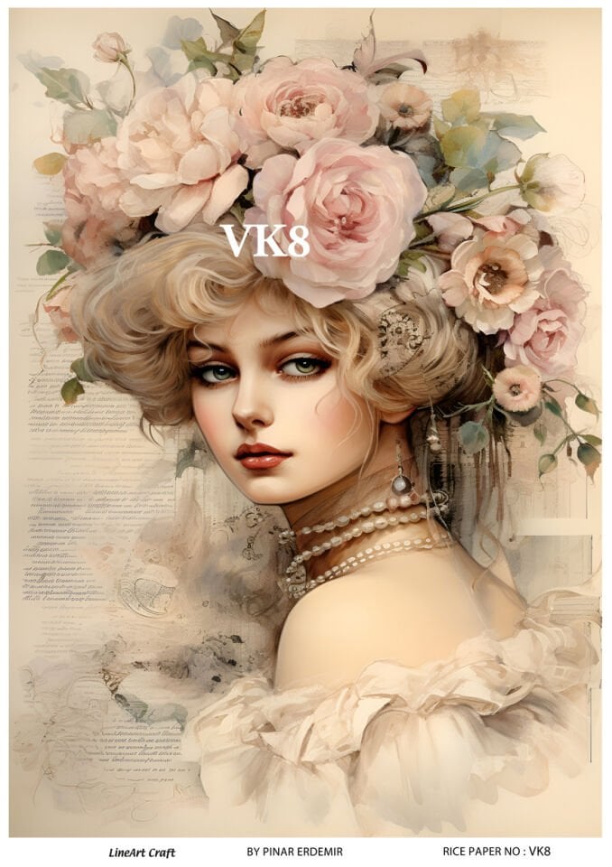 LİNEART PİRİNÇ DEKOPAJ VK8 KADIN