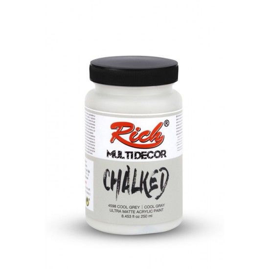 MULTİ DECOR CHALKED 250ml - COOL GRİ