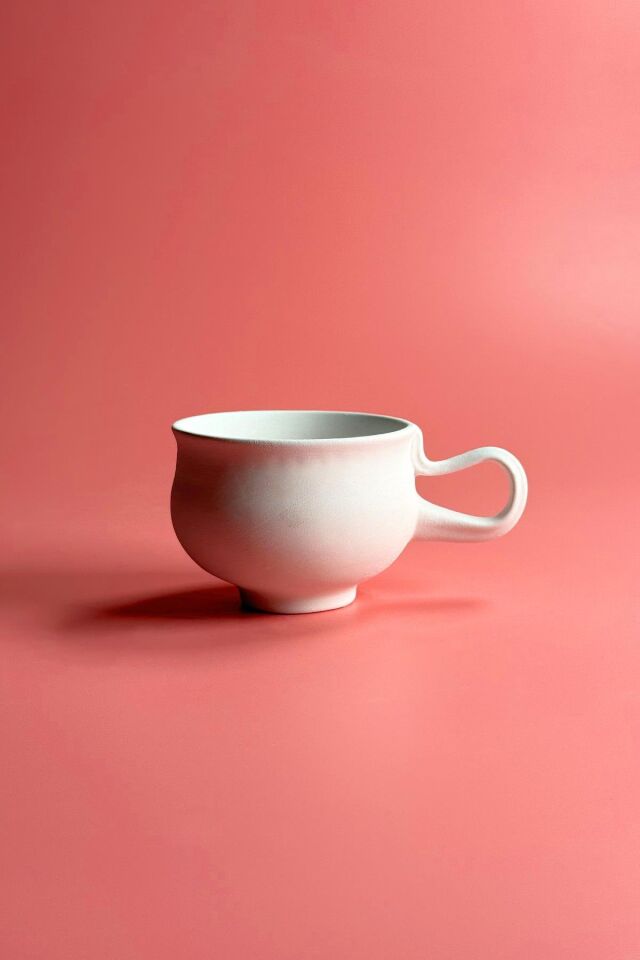 Refsan İngiliz Çay Fincanı Seramik Bisküvi (R23581)