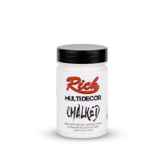 RİCH MULTİ DECOR CHALKED 100ML - ANTİK BEYAZ