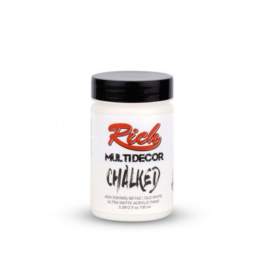 RİCH MULTİ DECOR CHALKED 100ML - ESKİMİŞ BEYAZ
