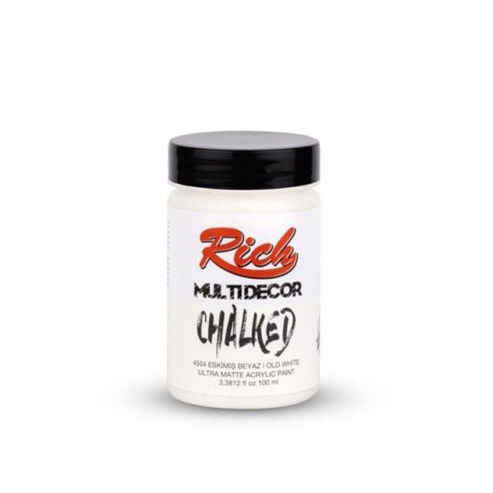 RİCH MULTİ DECOR CHALKED 100ML - ESKİMİŞ BEYAZ