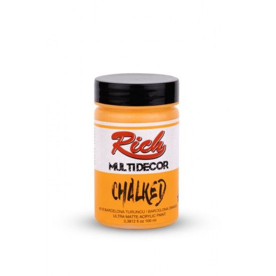 RİCH MULTİ DECOR CHALKED 100ML - BARCELONA TURUNCU