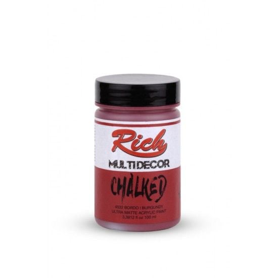 RİCH MULTİ DECOR CHALKED 100ML - BORDO