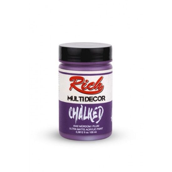 RİCH MULTİ DECOR CHALKED 100ML - MÜRDÜM