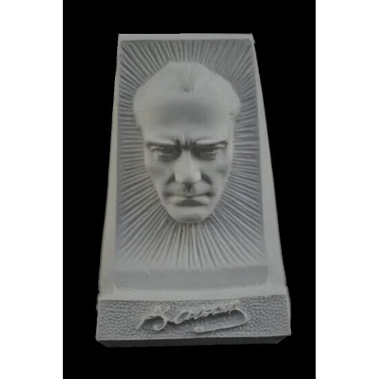 ATATÜRK BÜST POLYESTER OBJE 10X6CM