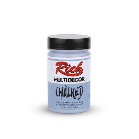 RİCH MULTİ DECOR CHALKED 100ML - EGE MAVİ