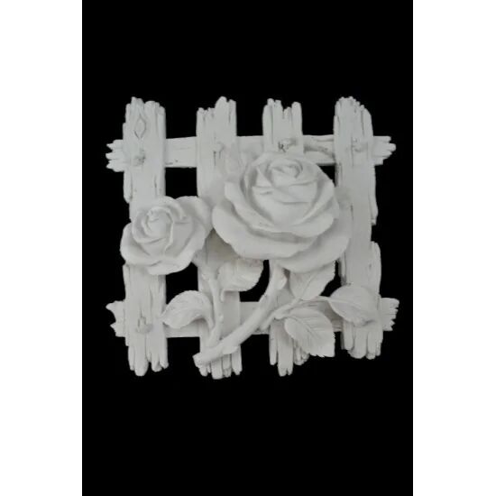 GÜL ÇİTLİ DUVAR HAM POLYESTER OBJE