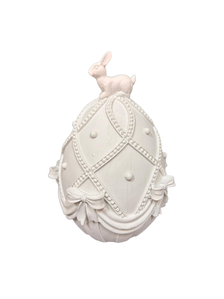 HYK1282 - EASTER EGG TAVŞAN HAM POLYESTER 25 X 18 CM