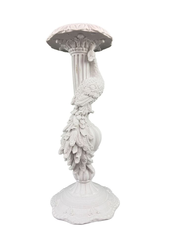 HYK1261 - TAVUSKUŞU ŞAMDAN HAM POLYESTER 35 X 15 CM
