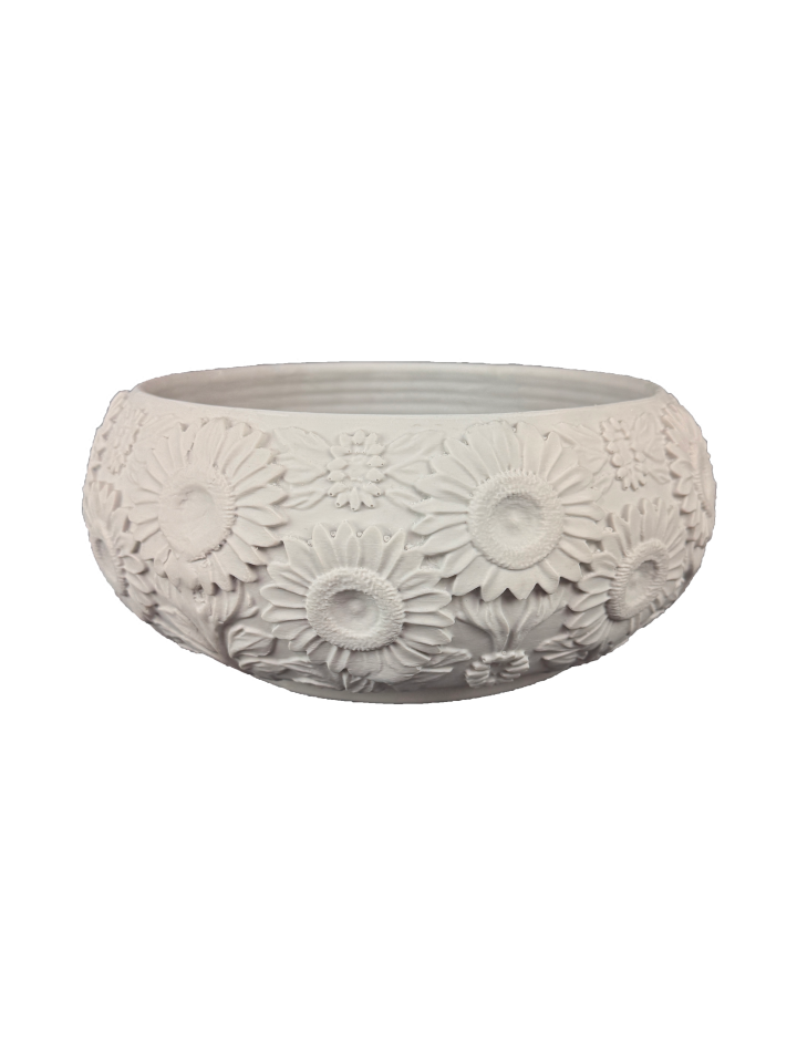 HYK1299 - AYÇİÇEKLİ MEYVELİK 37 X 16 CM HAM POLYESTER