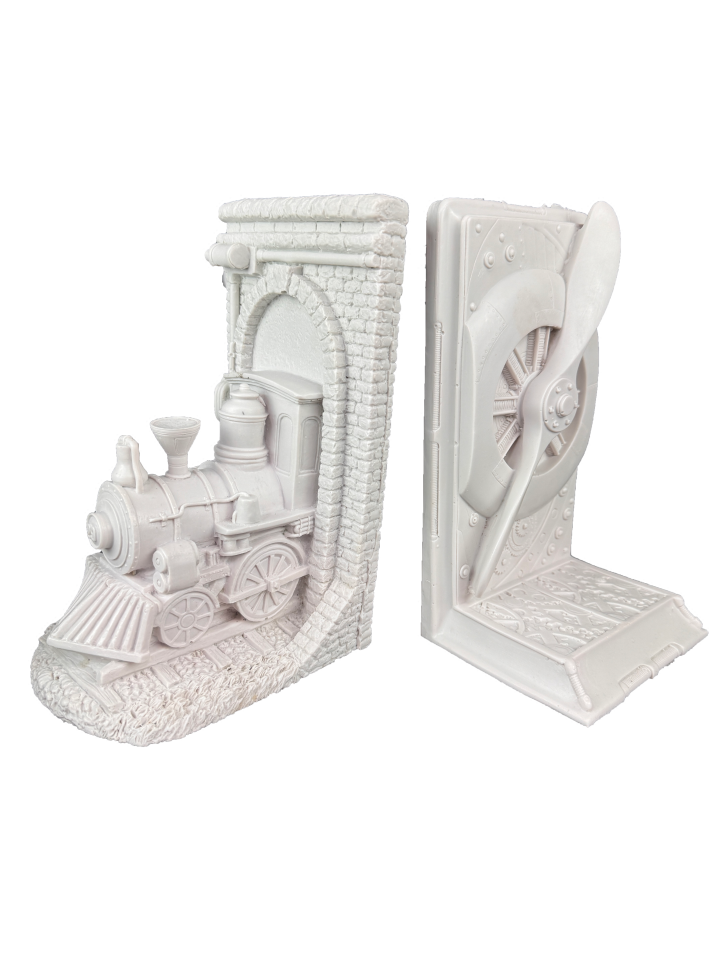 HYK1298 - PLANÖR VE TREN KİTAP DESTEK HAM POLYESTER 19X11 CM