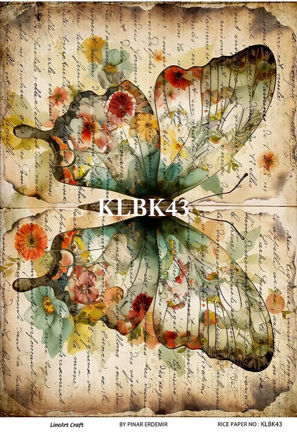 LİNEART PİRİNÇ DEKOPAJ KLBK43