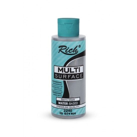RİCH MULTİ SURFACE 120ML - İS SİYAH