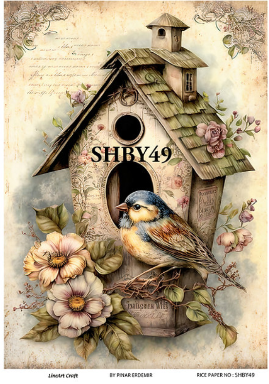 LİNEART PİRİNÇ DEKOPAJ SHBY49