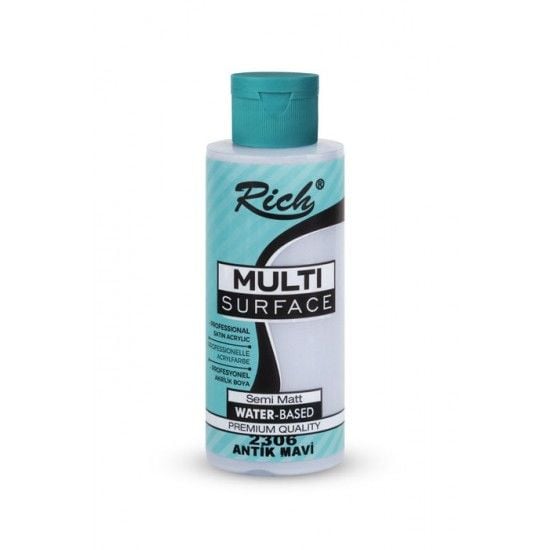 RİCH MULTİ SURFACE 120ML - ANTİK MAVİ