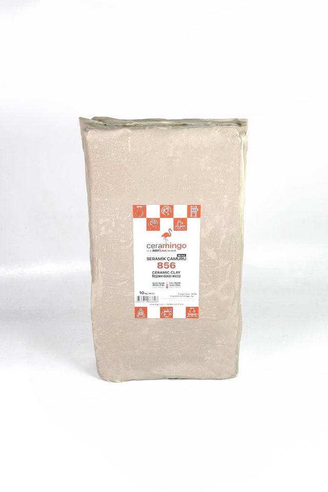 Refsan RSC1  856 Seramik Çamuru Vakumlu (1050°C) 10 Kg