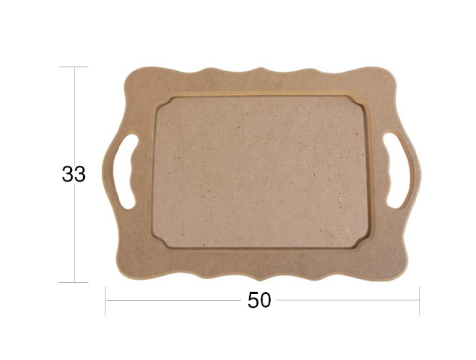 T 731 DALGALI BOYUTLU TEPSİ