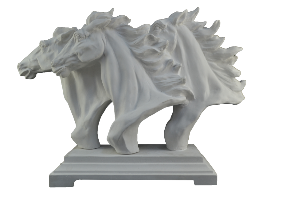 HYK24 - KAİDELİ ÜÇ KAFA AT BÜST