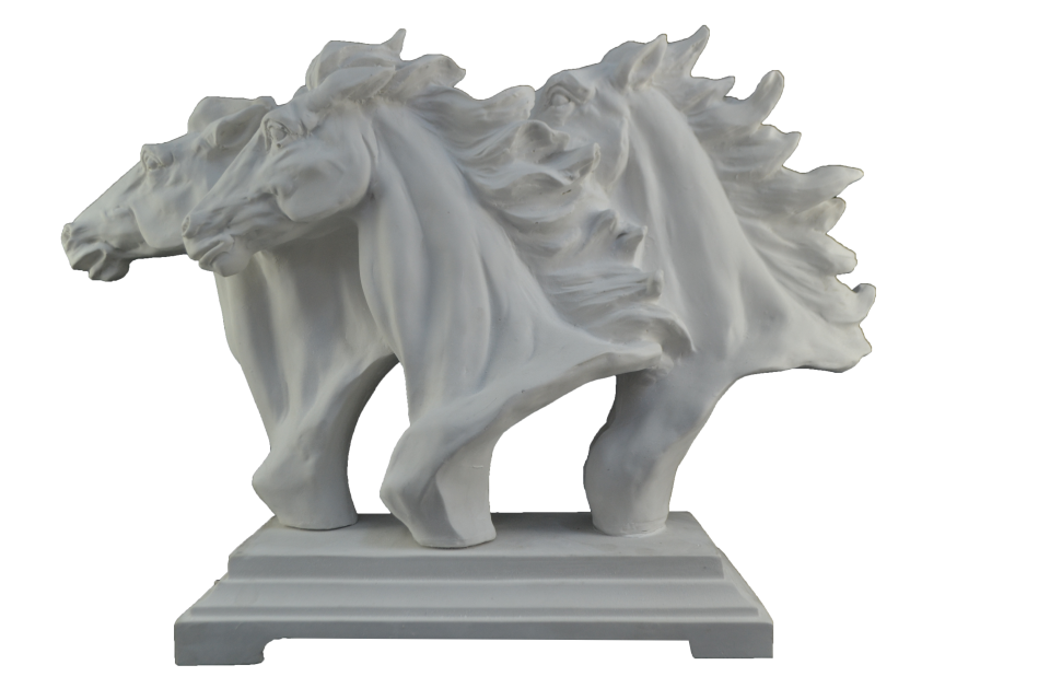 HYK24 - KAİDELİ ÜÇ KAFA AT BÜST