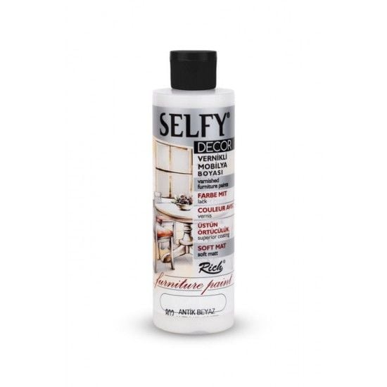 SELFY DECOR MOBİLYA BOYASI 500ML 240ML - ANTİK BEY