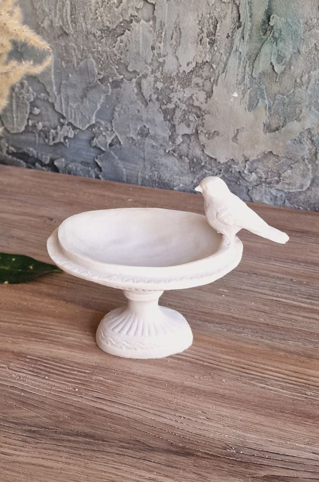 TA114- Mini Havuzlu Kuş Sunumluk Polyester