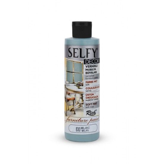 SELFY DECOR MOBİLYA BOYASI 240ML - MİLANO