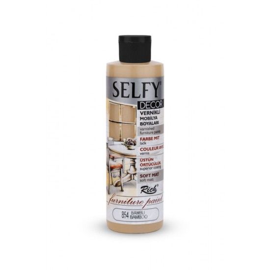 SELFY DECOR MOBİLYA BOYASI  240ML - BAMBU