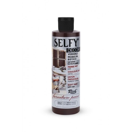 SELFY DECOR MOBİLYA BOYASI  240ML - KOLOMBİYA