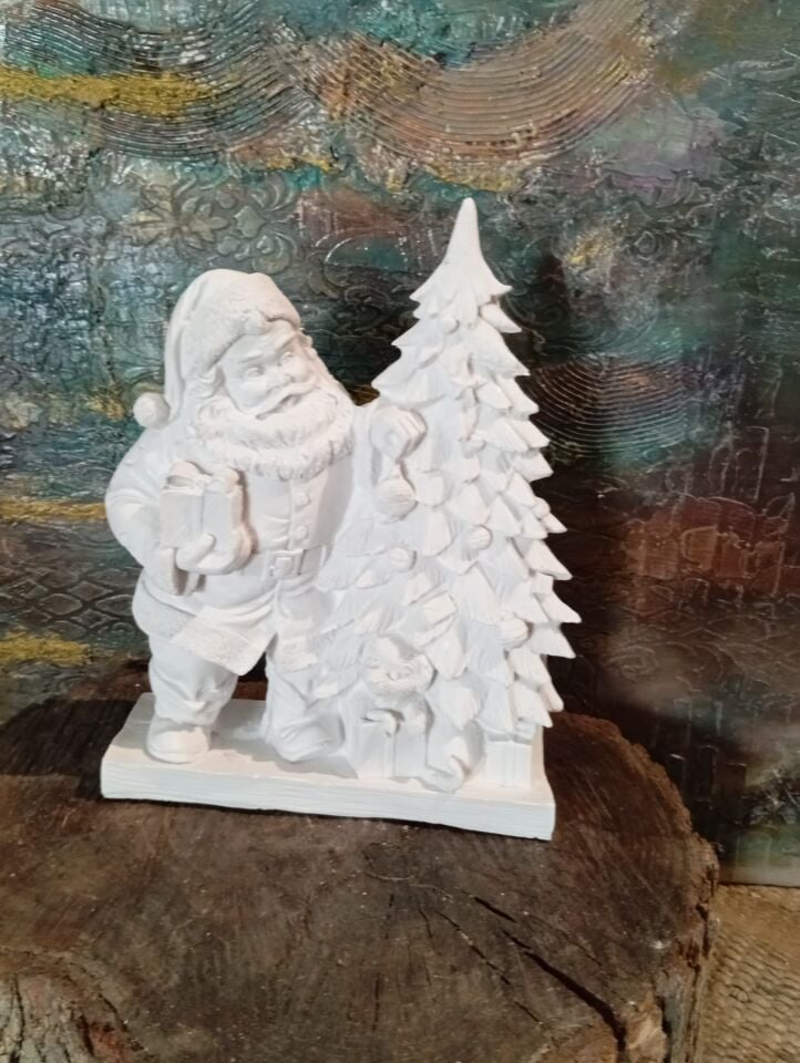 HYK1156- Çam Ağaçlı Noel Baba Polyester