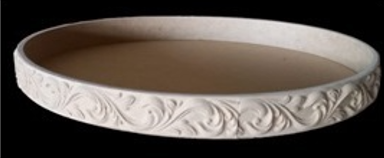 OVAL TEPSİ APLIK35 36X28X3,5CM DERİN