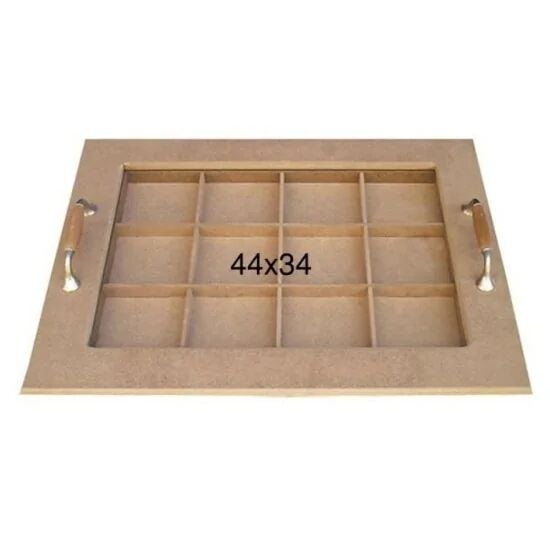 T 710 BÖLMELİ TEPSİ 44*34CM