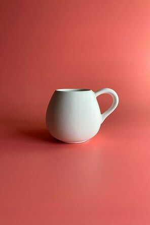 Damla Kupa Seramik Bisküvi(R11577)