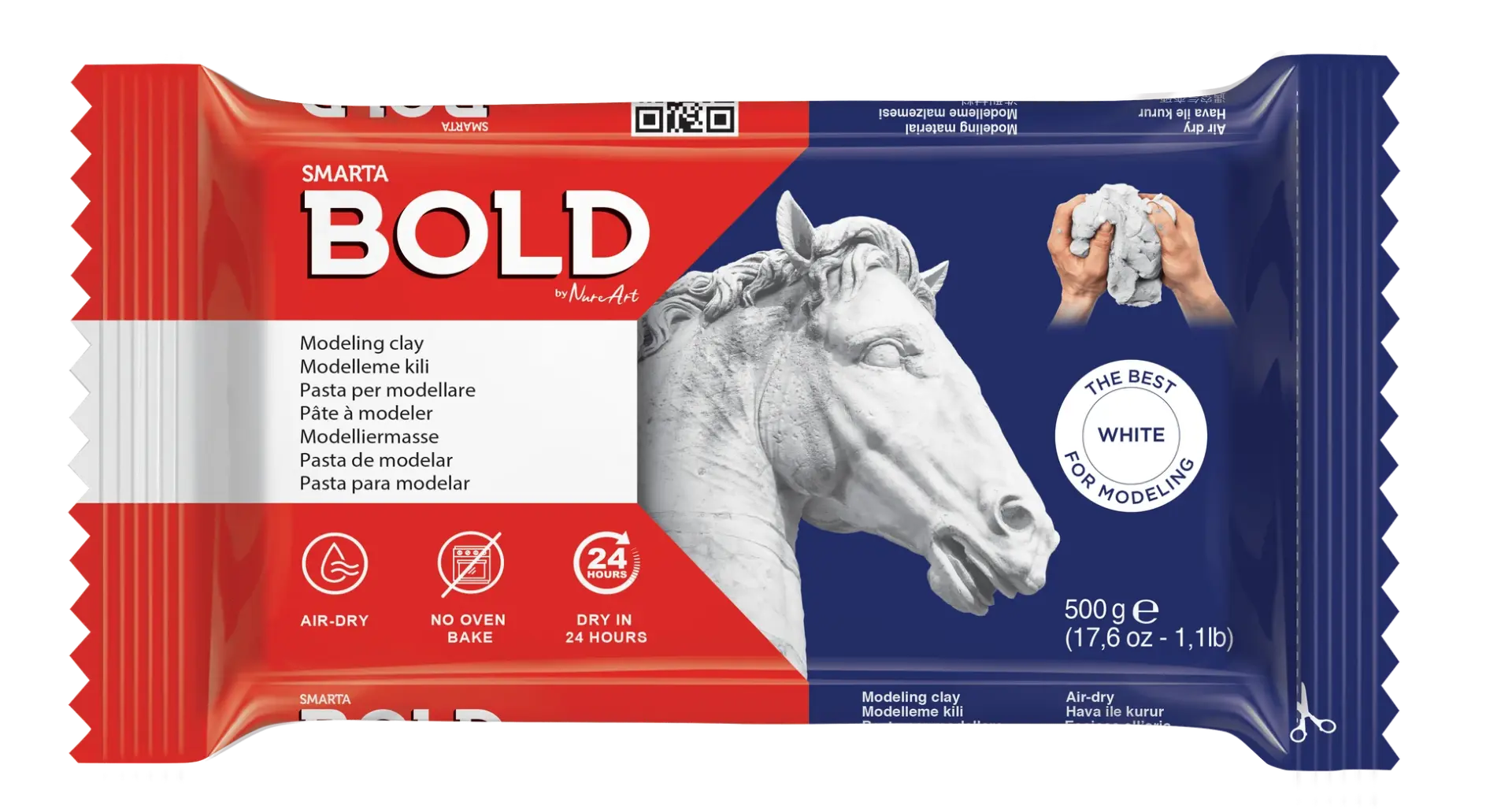 Smarta BOLD Beyaz (500g x 24) white