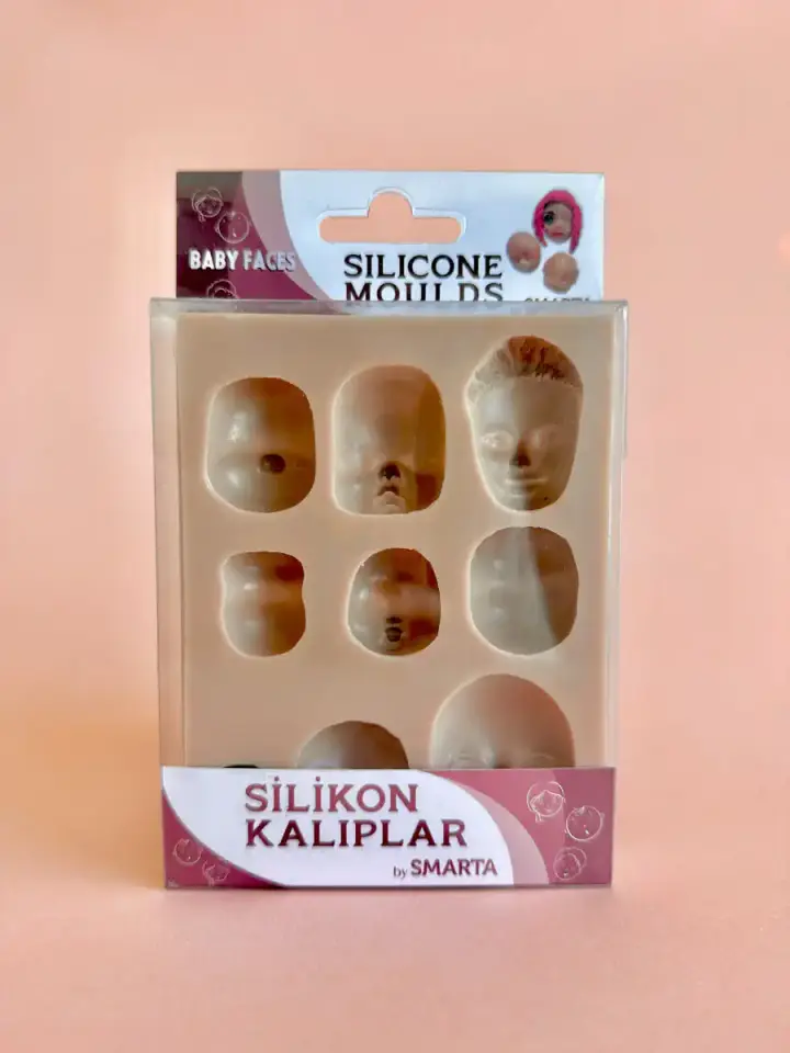 Bebek Yüzleri - Baby Faces SK1013019 Smarta Silikon Kalıp