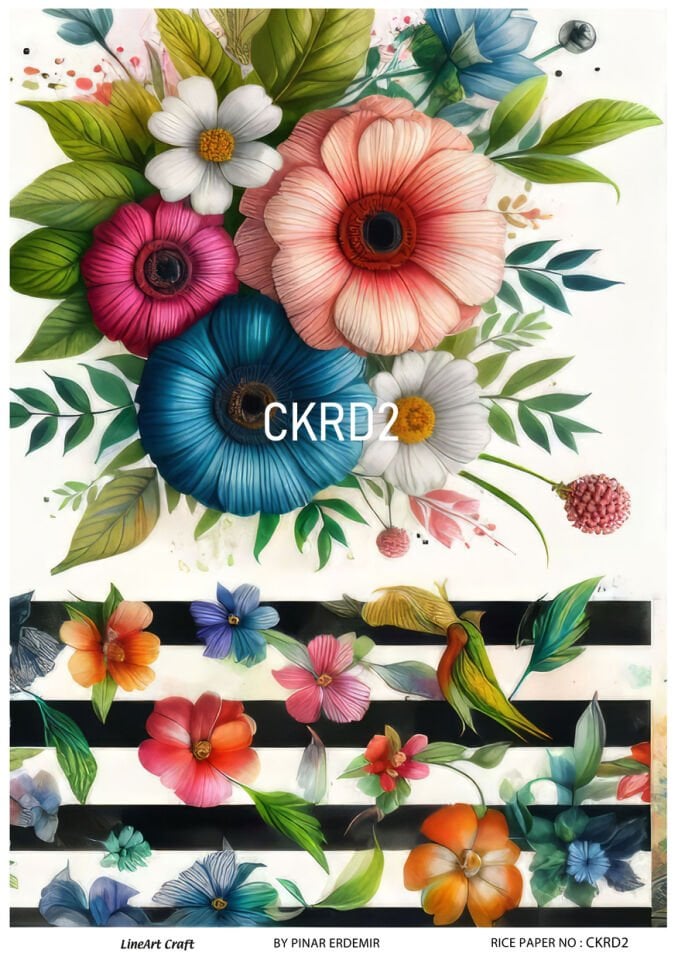 LİNEART PİRİNÇ DEKOPAJ CKRD2