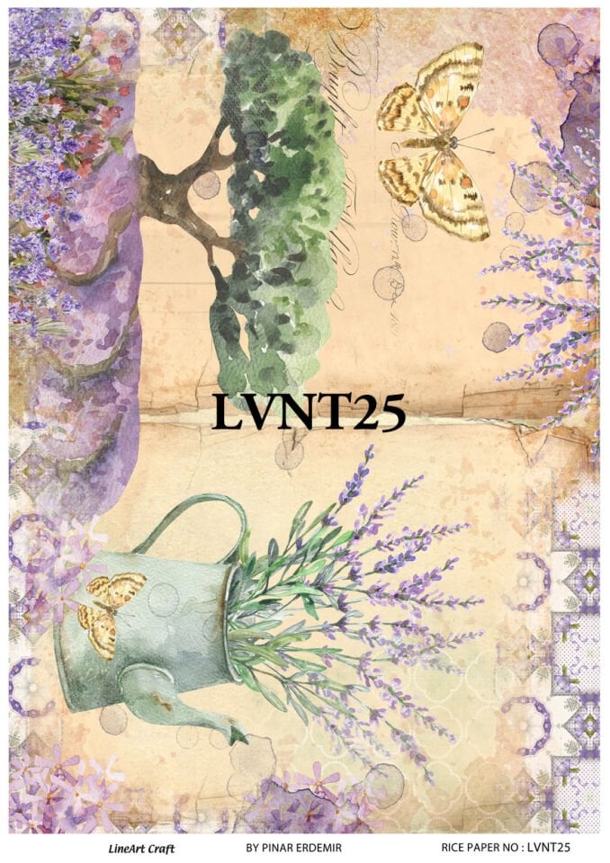 LİNEART PİRİNÇ DEKOPAJ LVNT25