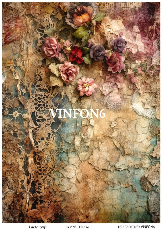 LİNEART PİRİNÇ DEKOPAJ VINFON6