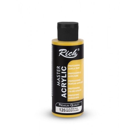 RİCH MASTER AKRİLİK 120ML - HARDAL