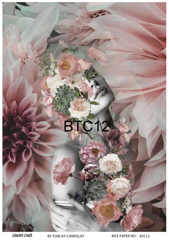 LİNEART PİRİNÇ DEKOPAJ BTC12