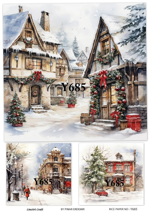 LİNEART PİRİNÇ DEKOPAJ Y 685