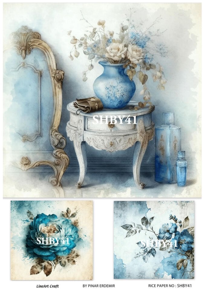 LİNEART PİRİNÇ DEKOPAJ SHBY41